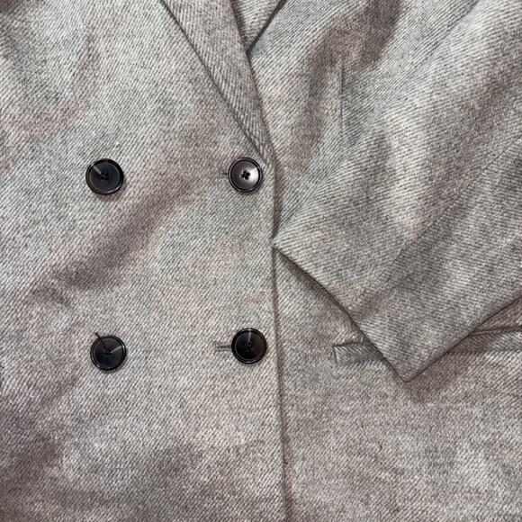 Lauren Conrad Womens Solid Double Breasted Blazer Size 2X Career Warm Heavy NWT - Picture 7 of 8